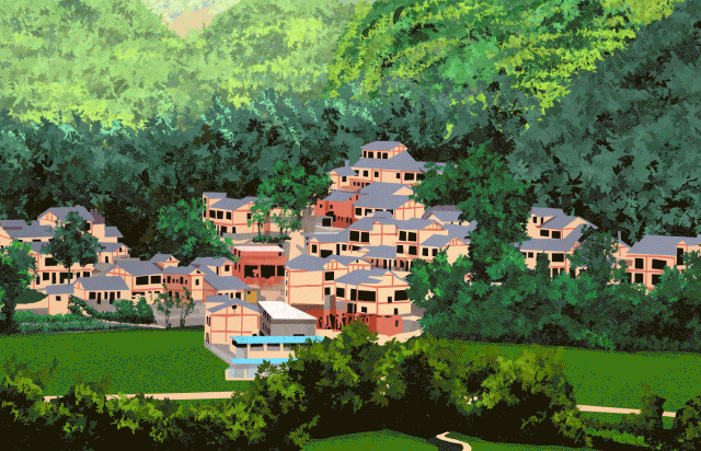 手繪貴陽丨清鎮市觀遊村