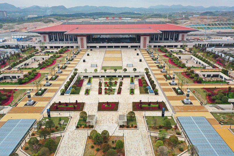 貴安站融入國家鐵路網