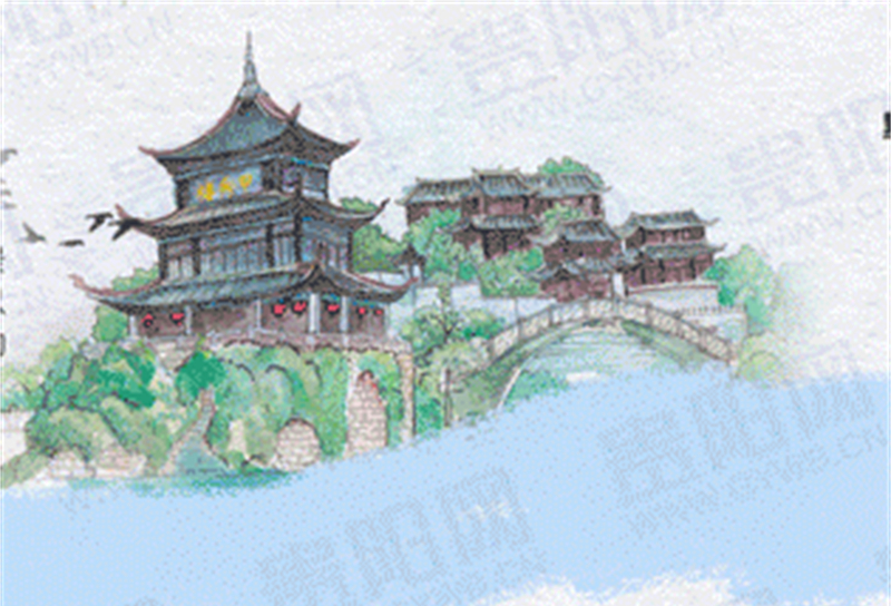 手繪貴陽 ▏南明河長卷