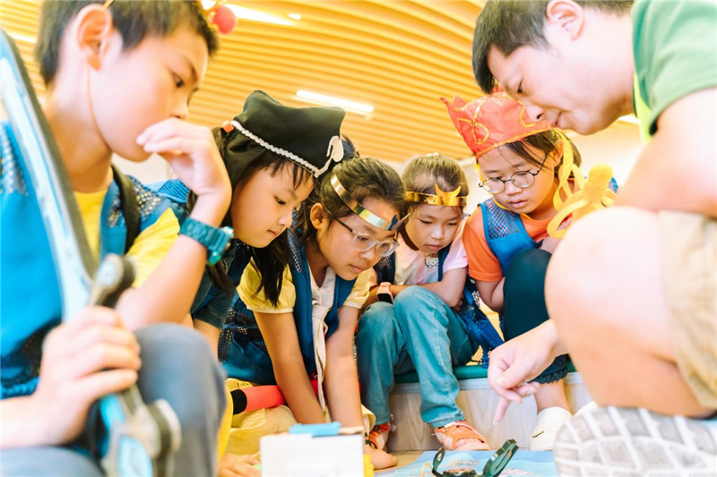 貴陽市少兒圖書館舉辦“少兒館奇妙夜（第二季）——大鬧五莊觀”活動