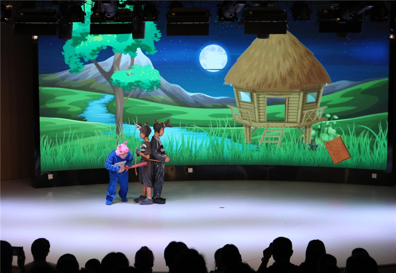 貴陽市少兒圖書館舉辦少兒舞台劇展演活動