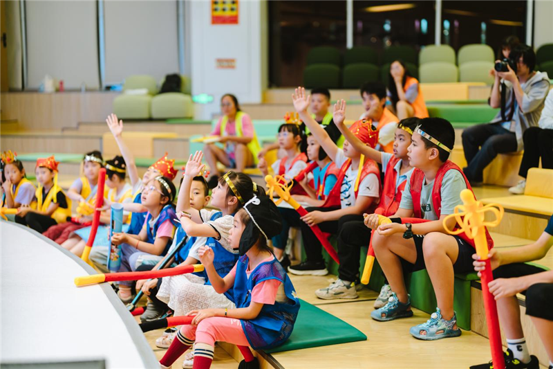 貴陽市少兒圖書館舉辦“少兒館奇妙夜第二季—— 大鬧五莊觀”活動