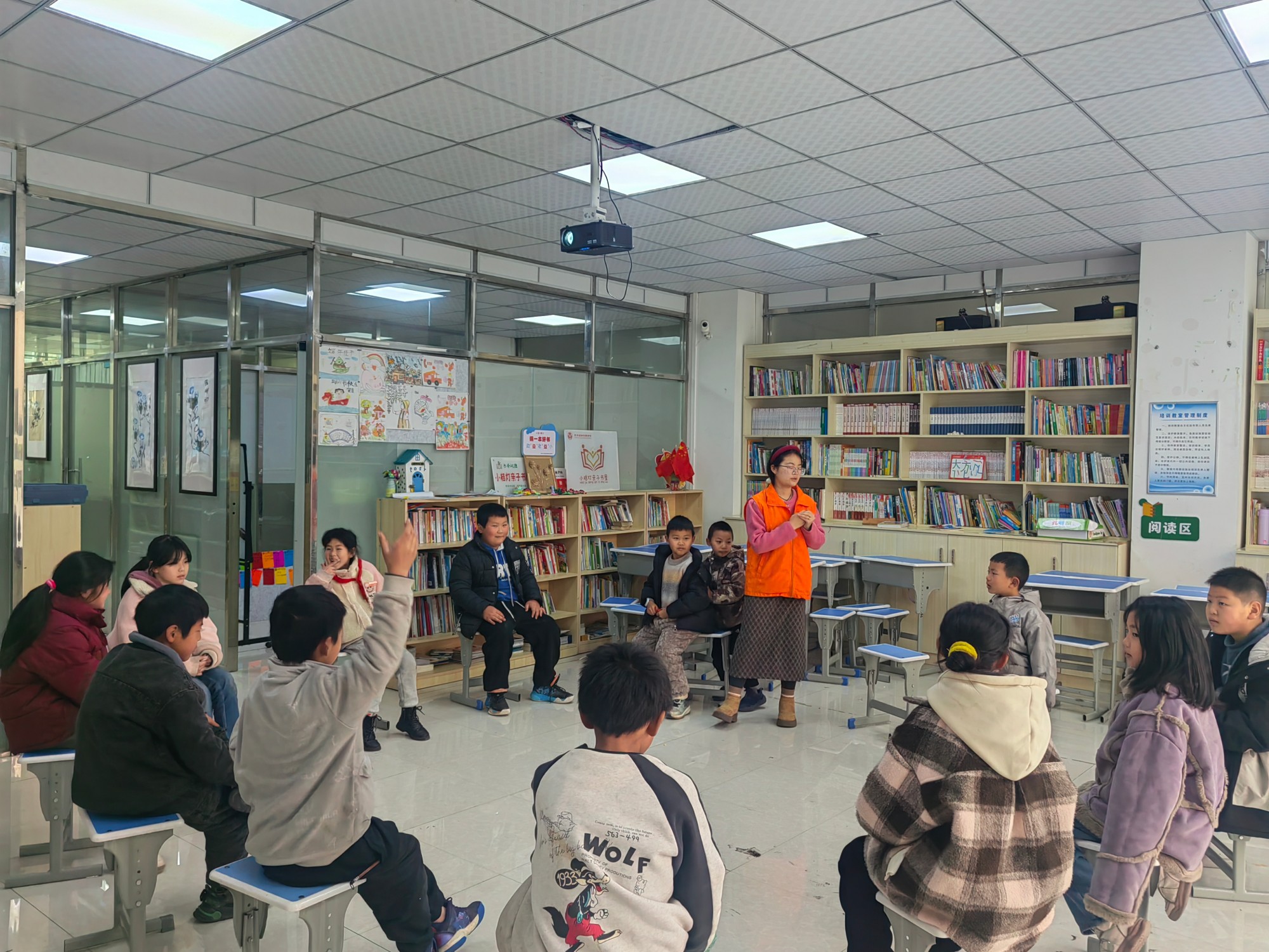 2025.1.11靈秀社工在開陽縣東湖社區開展“輕心躍考 為心賦能”考前減壓心理團輔活動